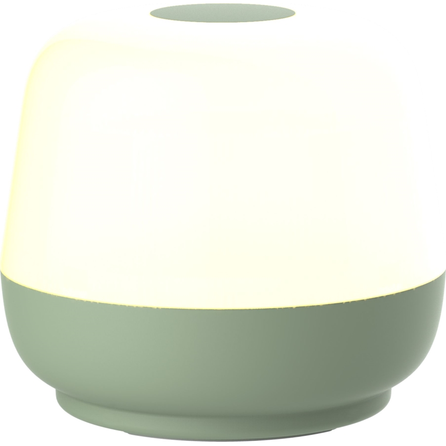 LED Hämardatav puutetundlik väli laualamp SAMBA LED/1,2W/5V USB 1200 mAh IP44 roheline