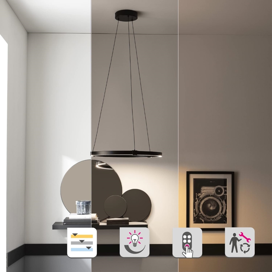 LED Hämardatav lühter CASSINI LED/33W/230V 2700-6500K + kaugjuhtimispult