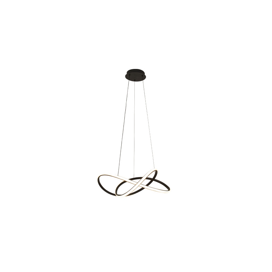 Hämardatav LED-rippvalgusti riputuskaabliga LED/85W/230V 3000-6500K läbimõõt 60 cm + kaugjuhtimispult