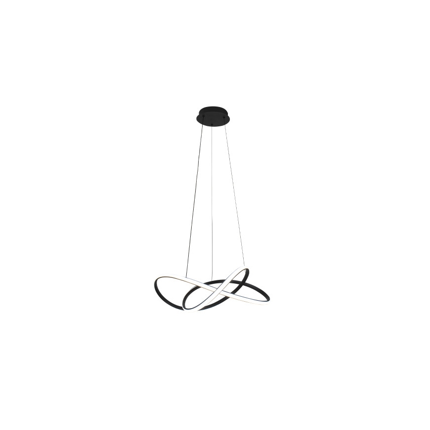 Hämardatav LED-rippvalgusti riputuskaabliga LED/85W/230V 3000-6500K läbimõõt 60 cm + kaugjuhtimispult