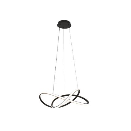 Hämardatav LED-rippvalgusti riputuskaabliga LED/85W/230V 3000-6500K läbimõõt 60 cm + kaugjuhtimispult