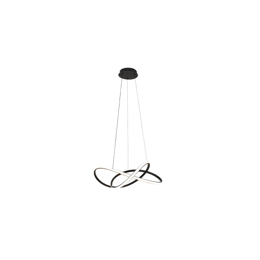 Hämardatav LED-rippvalgusti riputuskaabliga LED/85W/230V 3000-6500K läbimõõt 60 cm + kaugjuhtimispult