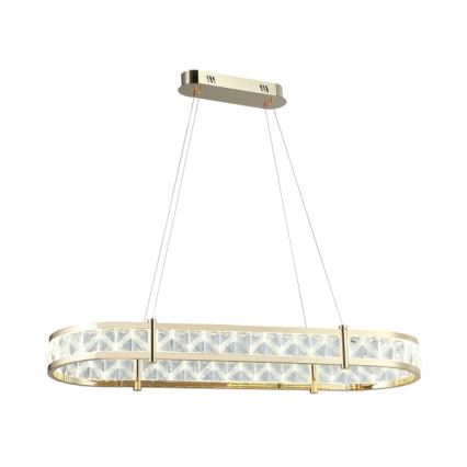 Hämardatav LED-kristalllühter kaabliga ENRIQUE LED/50W//230V 3000-6000K + kaugjuhtimispult
