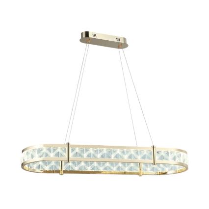 Hämardatav LED-kristalllühter kaabliga ENRIQUE LED/50W//230V 3000-6000K + kaugjuhtimispult