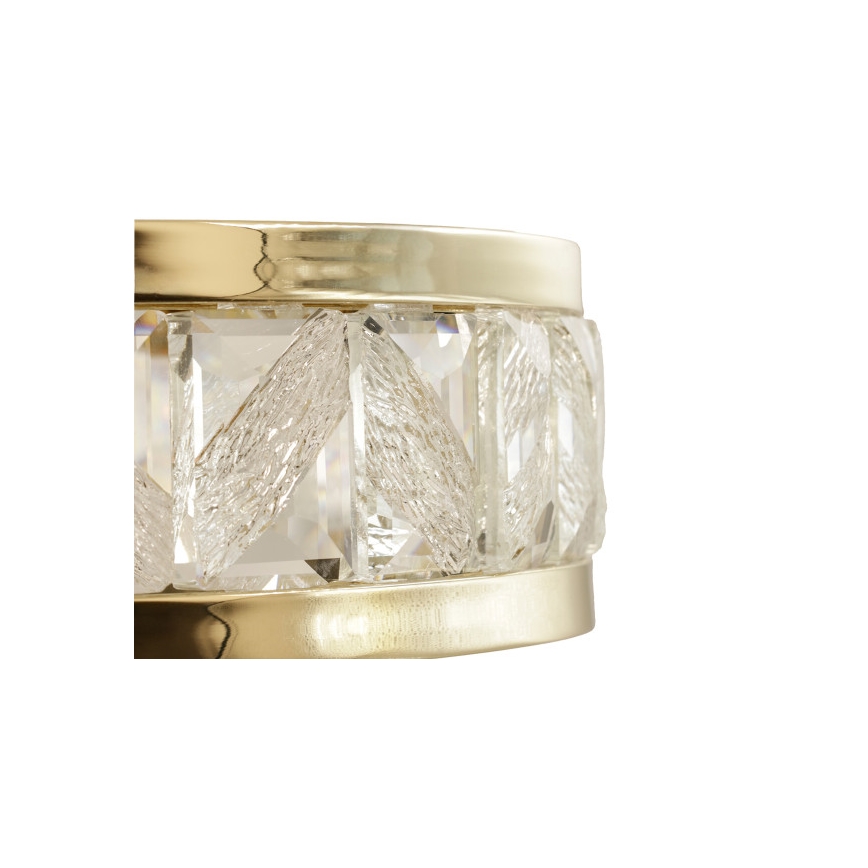 Hämardatav LED-kristalllühter kaabliga ENRIQUE LED/50W//230V 3000-6000K + kaugjuhtimispult