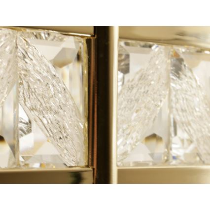 Hämardatav LED-kristalllühter kaabliga ENRIQUE LED/50W//230V 3000-6000K + kaugjuhtimispult