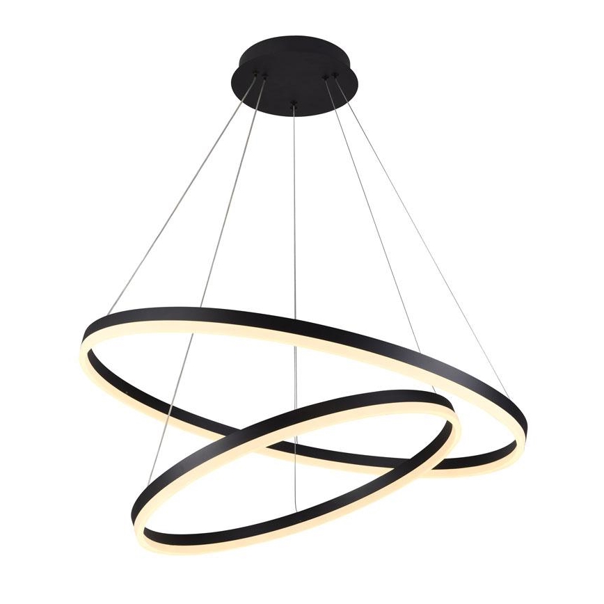 LED Hämardatav lühter LED/100W/230V 3000-6500K d. 80 cm + kaugjuhtimispult