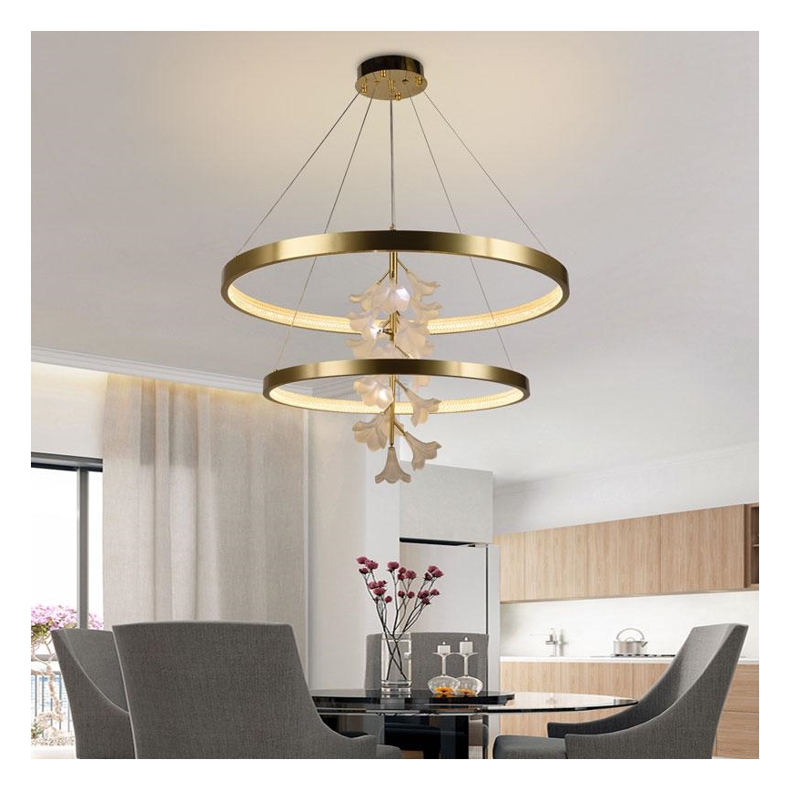 LED Hämardatav lühter LED/100W/230V 3000-6500K + kaugjuhtimispult
