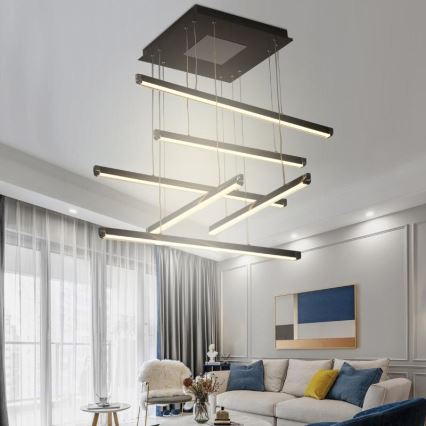 LED Hämardatav lühter LED/100W/230V 3000-6500K + kaugjuhtimispult