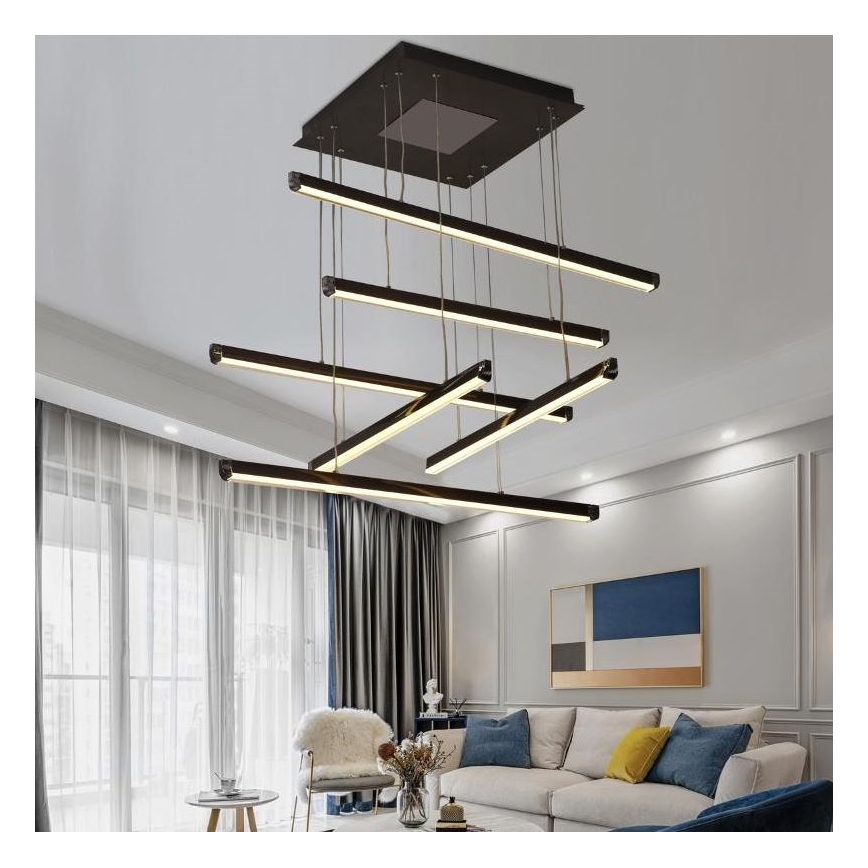 LED Hämardatav lühter LED/100W/230V 3000-6500K + kaugjuhtimispult