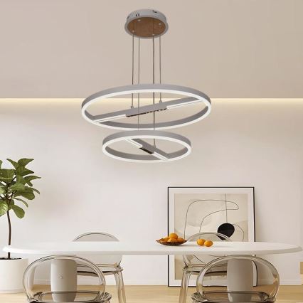 LED Hämardatav lühter LED/100W/230V 3000-6500K + kaugjuhtimispult