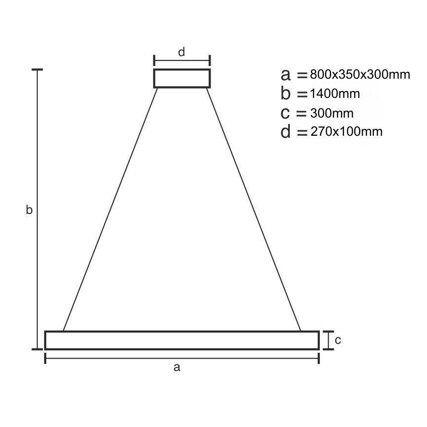 LED Hämardatav kristall-lühter LED/100W/230V 3000-6500K kuldne + kaugjuhtimispult