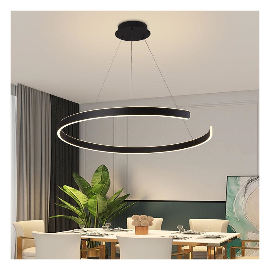 LED Hämardatav lühter LED/100W/230V 3000-6500K + pult