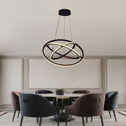 LED Hämardatav lühter LED/105W/230V 3000-6500K d. 60 cm + kaugjuhtimispult