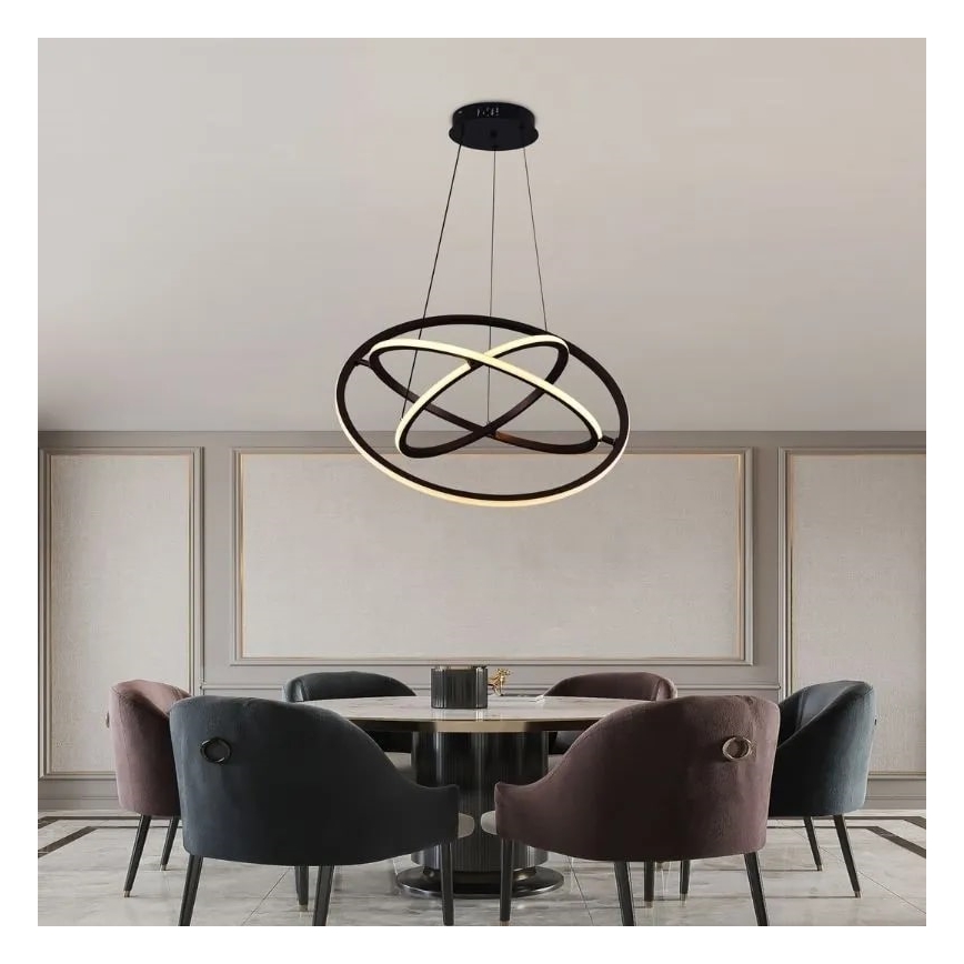 LED Hämardatav lühter LED/105W/230V 3000-6500K d. 60 cm + kaugjuhtimispult