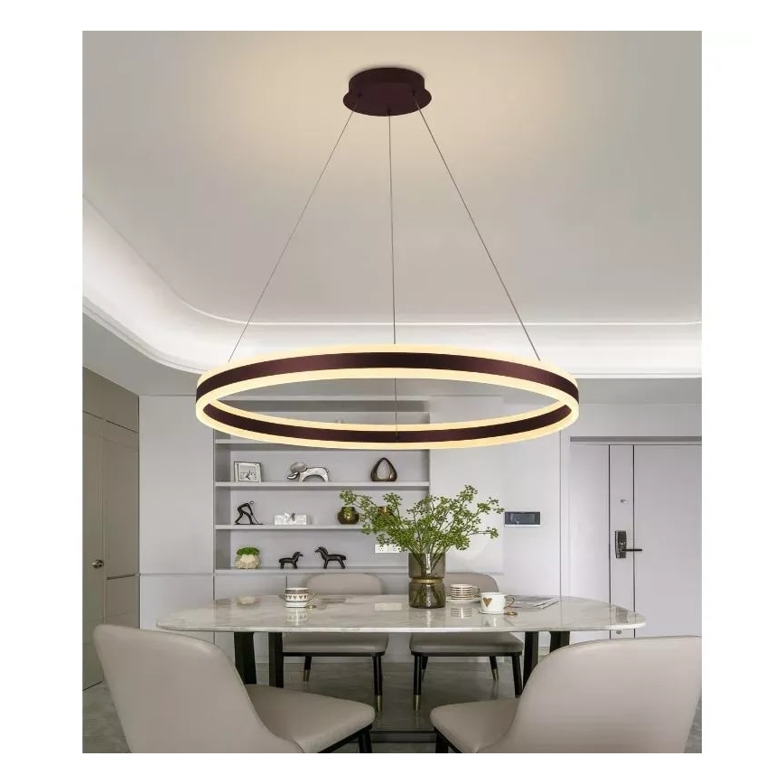 LED Hämardatav lühter LED/110W/230V 3000-6500K + kaugjuhtimispult