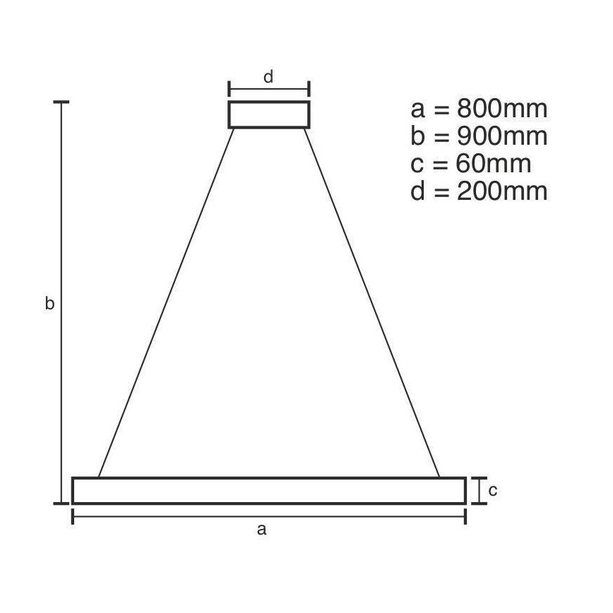 LED Hämardatav lühter LED/110W/230V 3000-6500K + kaugjuhtimispult