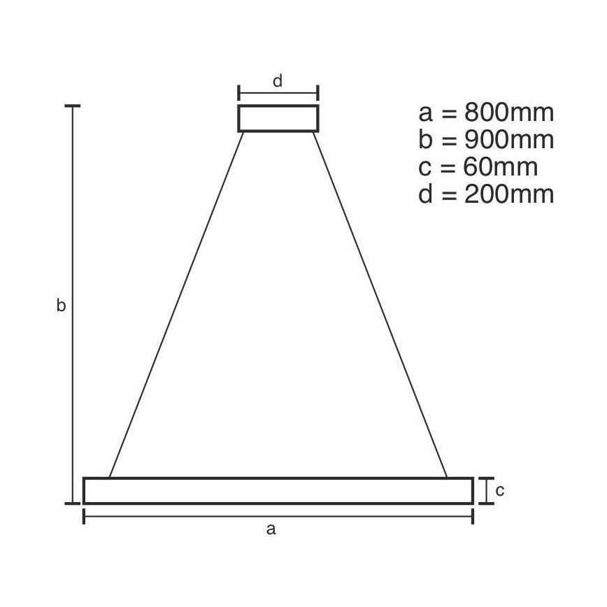 LED Hämardatav lühter LED/110W/230V 3000-6500K + pult