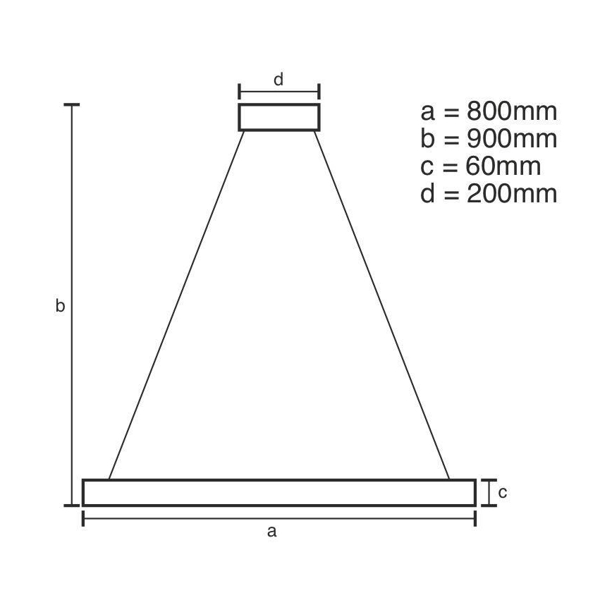 LED Hämardatav lühter LED/110W/230V 3000-6500K + pult