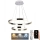 LED Hämardatav lühter LED/120W/230V 3000-6500K d. 60 cm + kaugjuhtimispult