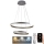 LED Hämardatav lühter LED/120W/230V 3000-6500K d. 60 cm + kaugjuhtimispult