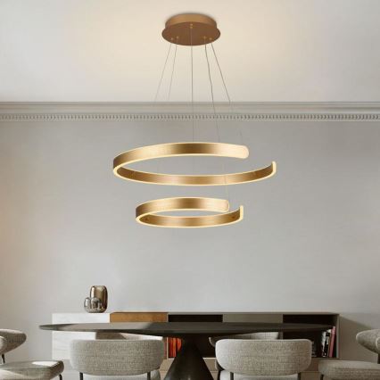 LED Hämardatav lühter LED/120W/230V 3000-6500K d. 60 cm + kaugjuhtimispult