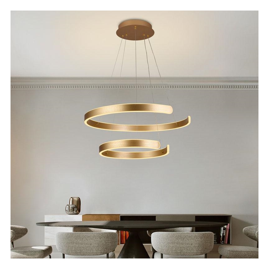 LED Hämardatav lühter LED/120W/230V 3000-6500K d. 60 cm + kaugjuhtimispult