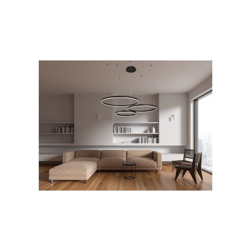 LED Hämardatav lühter LED/125W/230V 3000-6500K + kaugjuhtimispult