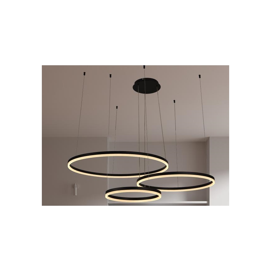 LED Hämardatav lühter LED/125W/230V 3000-6500K + kaugjuhtimispult