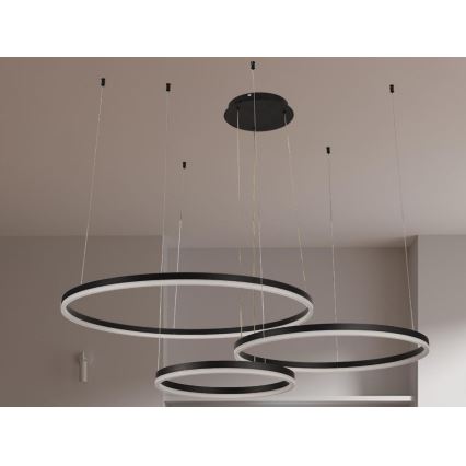 LED Hämardatav lühter LED/125W/230V 3000-6500K + kaugjuhtimispult