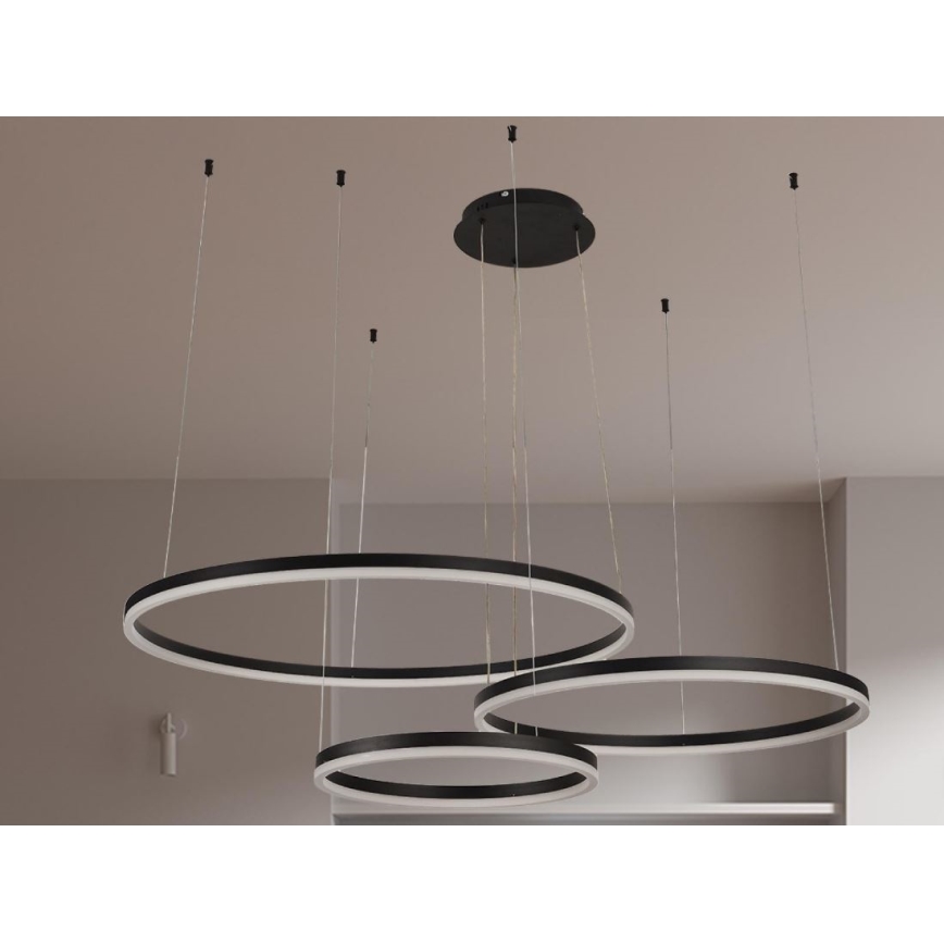 LED Hämardatav lühter LED/125W/230V 3000-6500K + kaugjuhtimispult