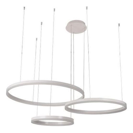LED Hämardatav lühter LED/125W/230V 3000-6500K + kaugjuhtimispult