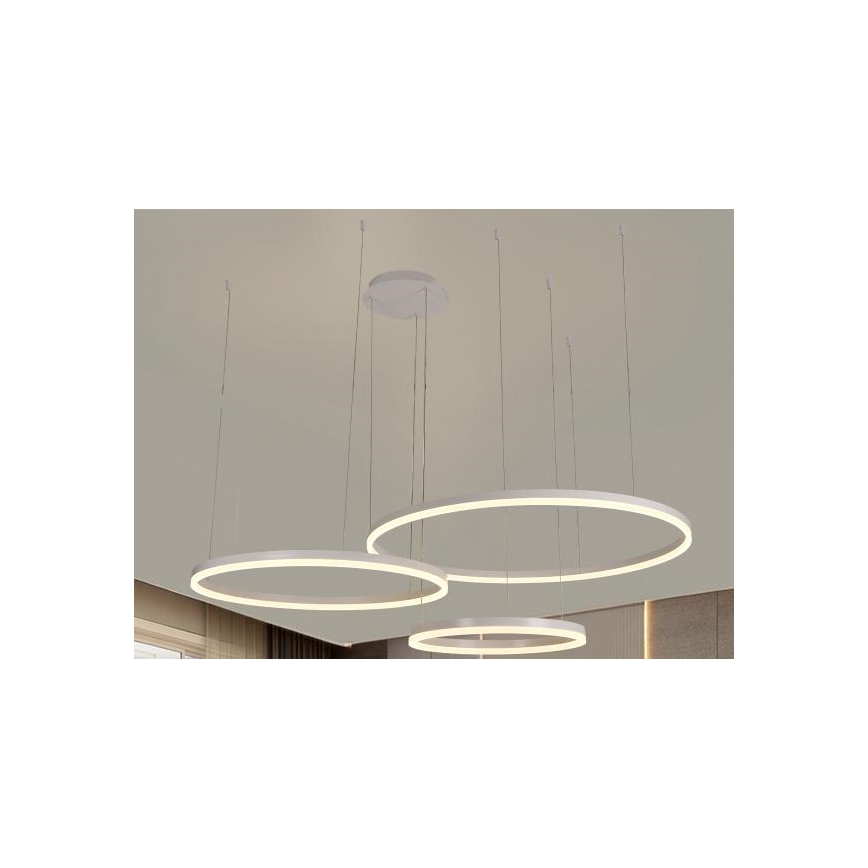 LED Hämardatav lühter LED/125W/230V 3000-6500K + kaugjuhtimispult