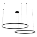LED Hämardatav lühter LED/128W/230V 3000-6500K d. 100 cm + kaugjuhtimispult