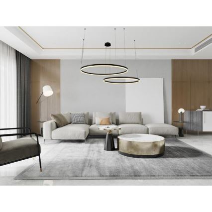 LED Hämardatav lühter LED/128W/230V 3000-6500K + kaugjuhtimispult