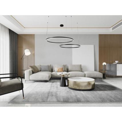 LED Hämardatav lühter LED/128W/230V 3000-6500K + kaugjuhtimispult