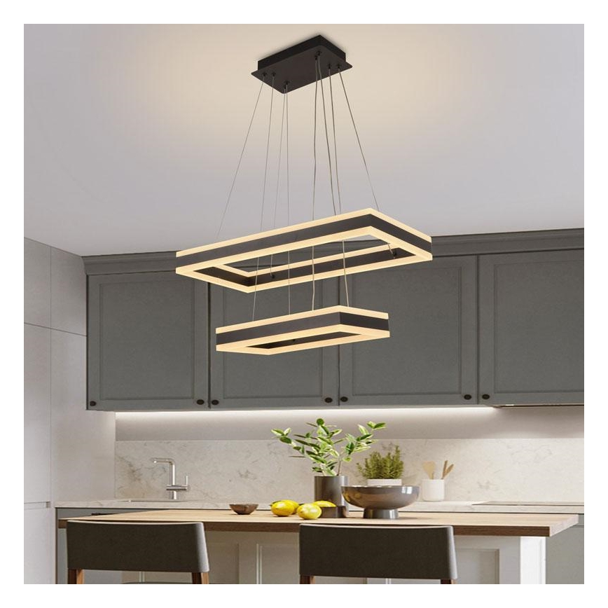 LED Hämardatav lühter LED/130W/230V 3000-6500K + pult