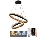 LED Hämardatav lühter LED/140W/230V 3000-6500K d. 60 cm + kaugjuhtimispult