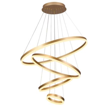 LED Hämardatav lühter LED/165W/230V 3000-6500K d. 80 cm + kaugjuhtimispult