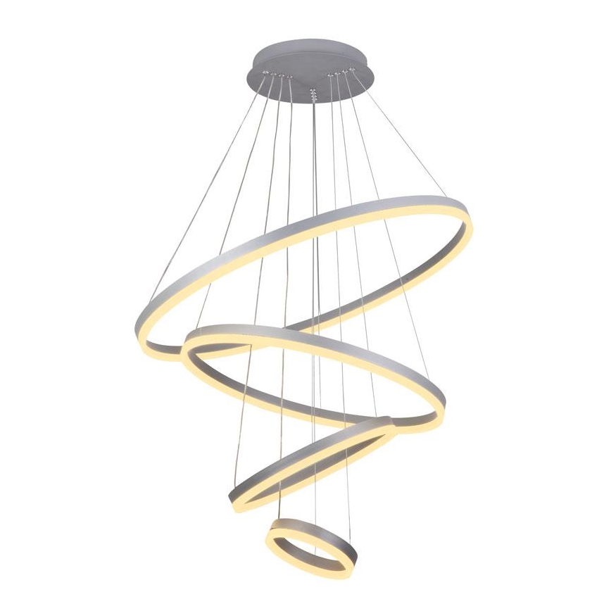 LED Hämardatav lühter LED/165W/230V 3000-6500K d. 80 cm + kaugjuhtimispult