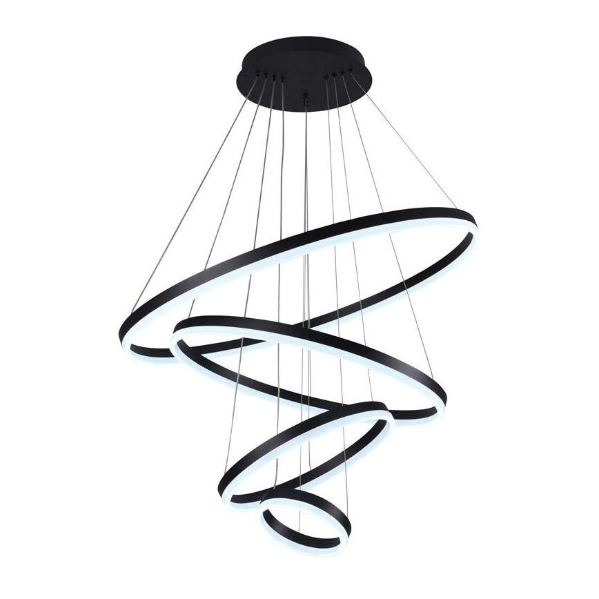 LED Hämardatav lühter LED/165W/230V 3000-6500K + pult