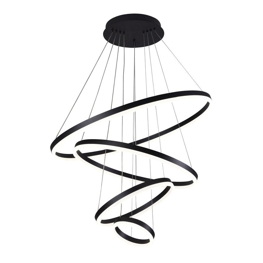 LED Hämardatav lühter LED/165W/230V 3000-6500K + pult