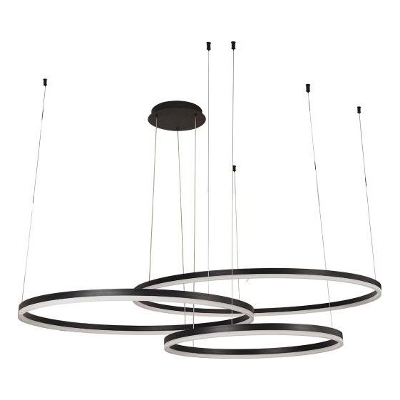 LED Hämardatav lühter LED/170W/230V 3000-6500K d. 100 cm + kaugjuhtimispult