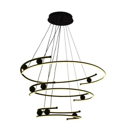 LED Hämardatav lühter LED/170W/230V 3000-6500K d. 80 cm + kaugjuhtimispult