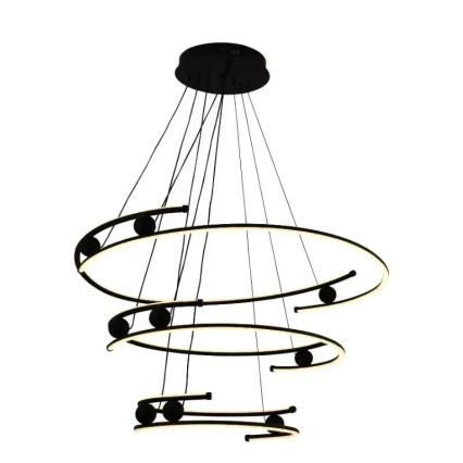 LED Hämardatav lühter LED/170W/230V 3000-6500K d. 80 cm + kaugjuhtimispult