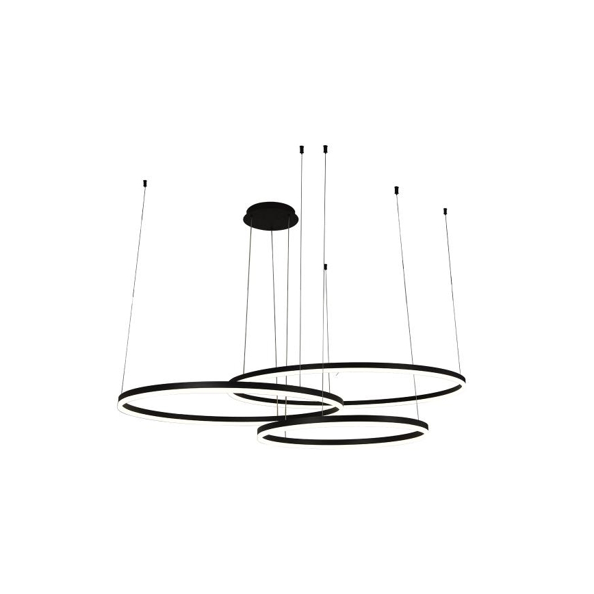 LED Hämardatav lühter LED/170W/230V 3000-6500K d. 100 cm + kaugjuhtimispult