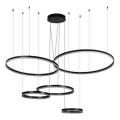 LED Hämardatav lühter LED/220W/230V 3000-6500K d. 100 cm + kaugjuhtimispult