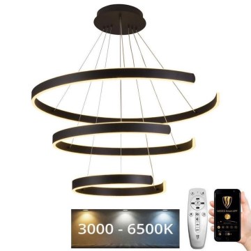 LED Hämardatav lühter LED/220W/230V 3000-6500K d. 80 cm + kaugjuhtimispult