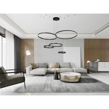 LED Hämardatav lühter LED/220W/230V 3000-6500K + kaugjuhtimispult