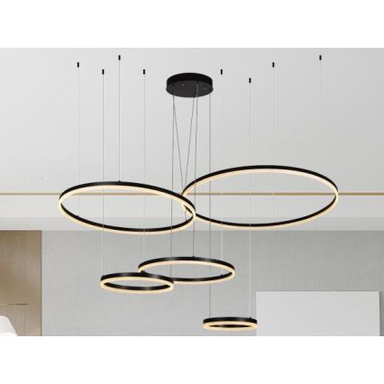 LED Hämardatav lühter LED/220W/230V 3000-6500K + kaugjuhtimispult